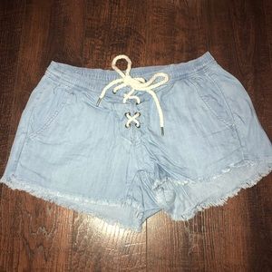 Aerie Tie Front Short